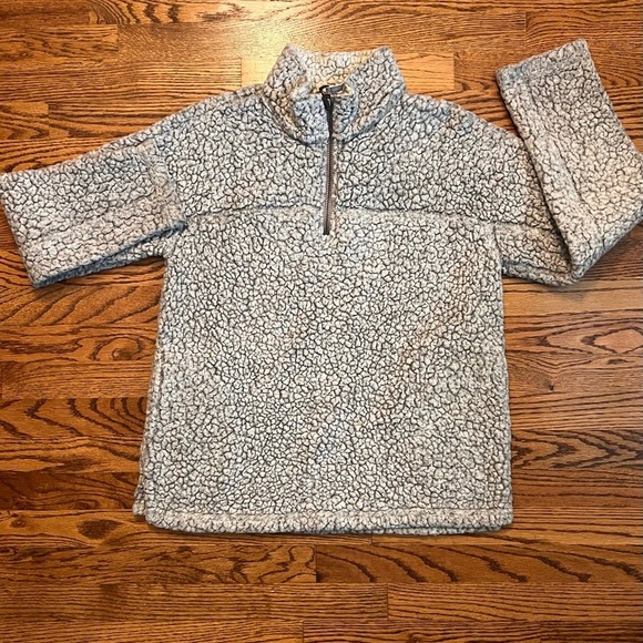 True Grit (Dylan) Frosty Tipped Stadium Pullover | Charcoal | Women’s Medium - Picture 2 of 9